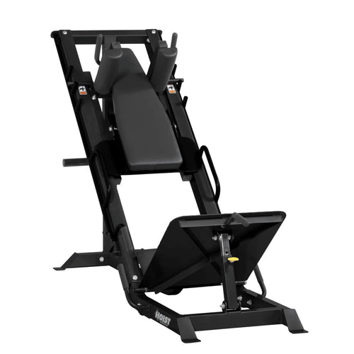 Hoist HF-4357 Leg Press / Hack Squat Combo – Matte Black