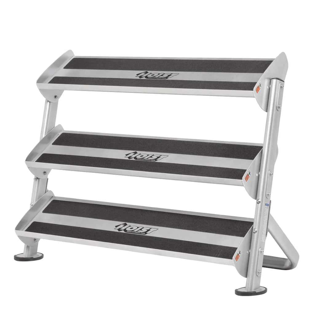 Hoist 48″ Dumbbell Rack 3-Tier – Matte Black