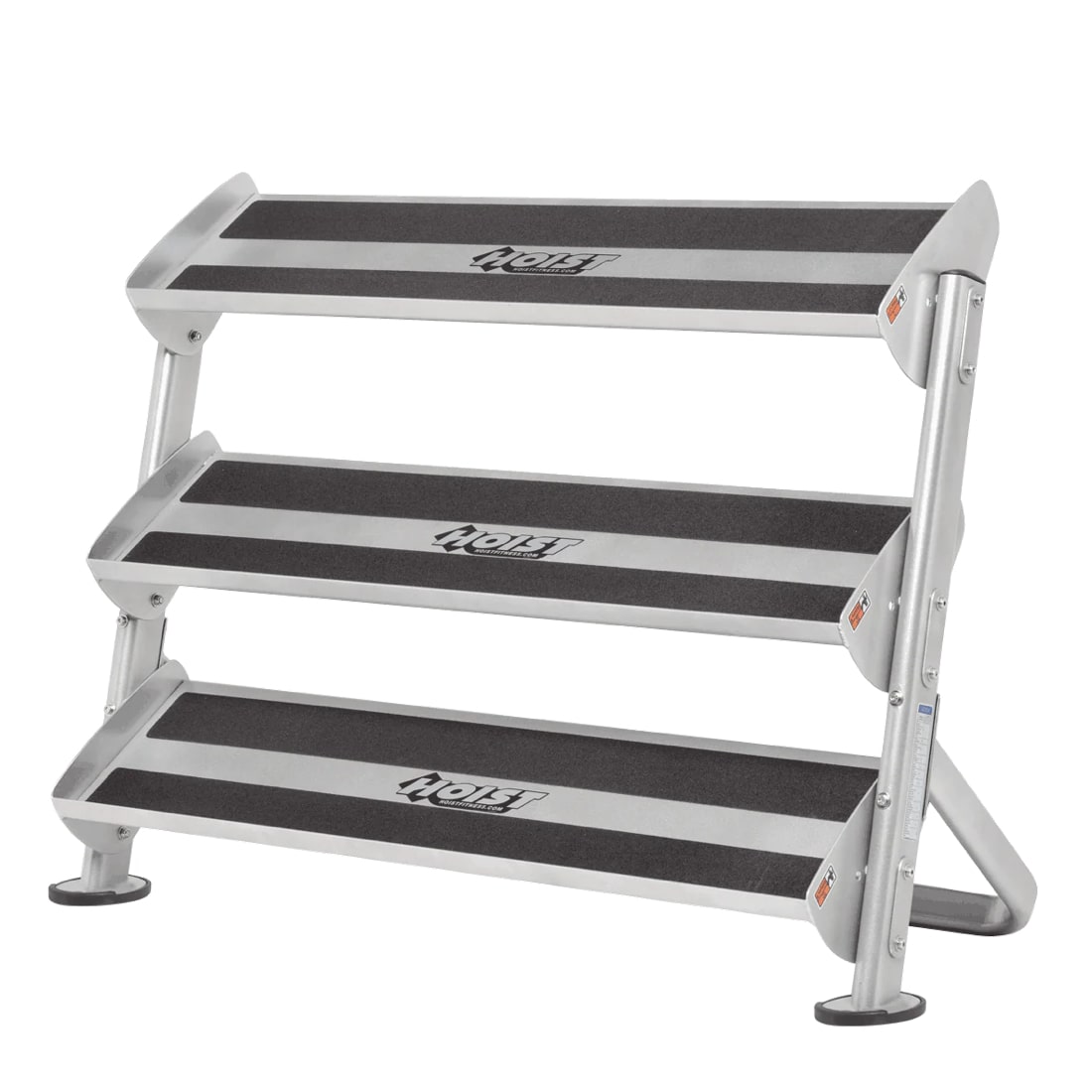 Hoist 48″ Dumbbell Rack 3-Tier – Matte Black