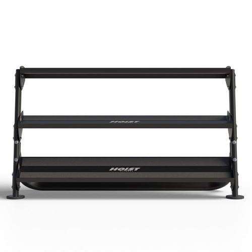 Hoist 60″ Dumbbell Rack 3-Tier – Matte Black