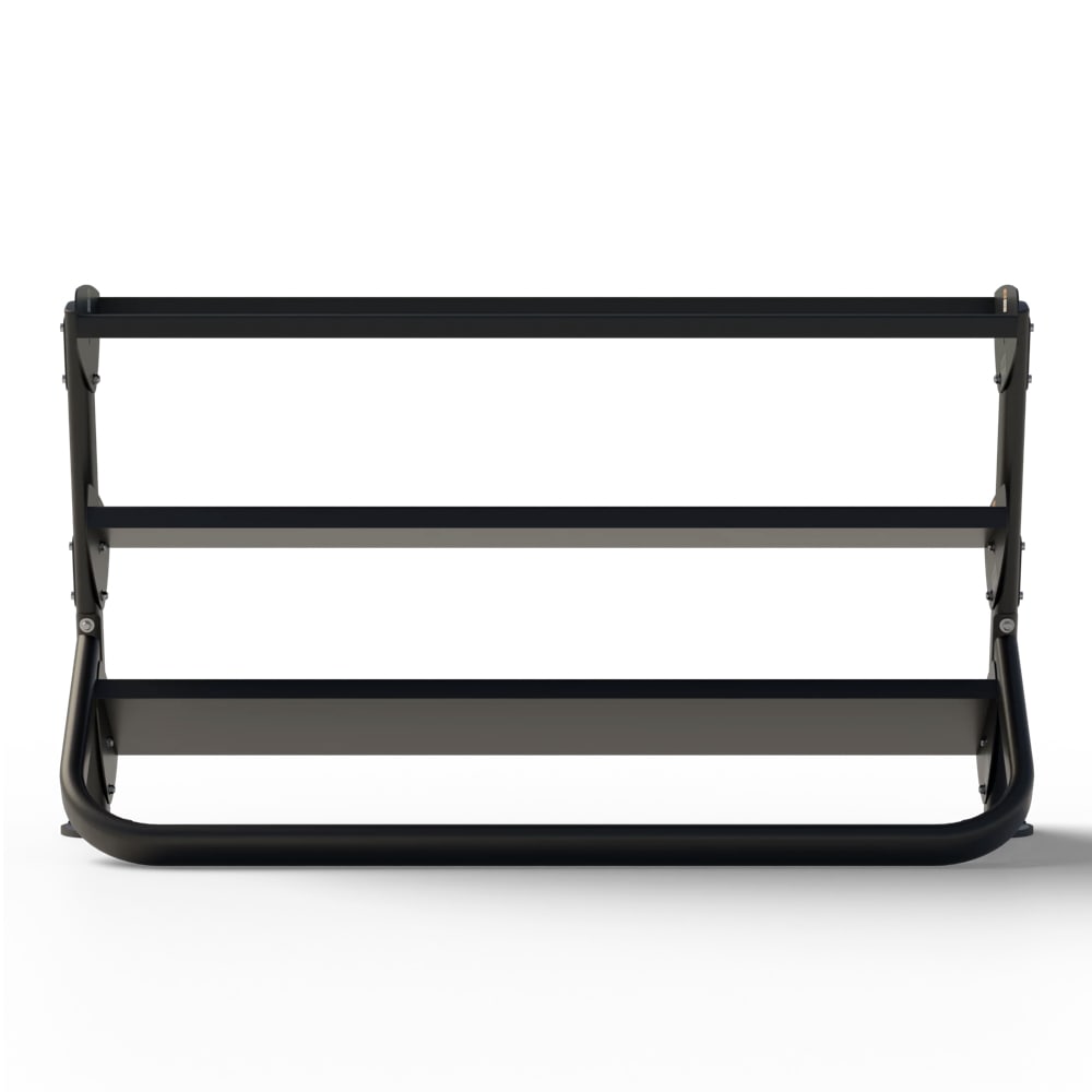 Hoist 60″ Dumbbell Rack 3-Tier – Matte Black