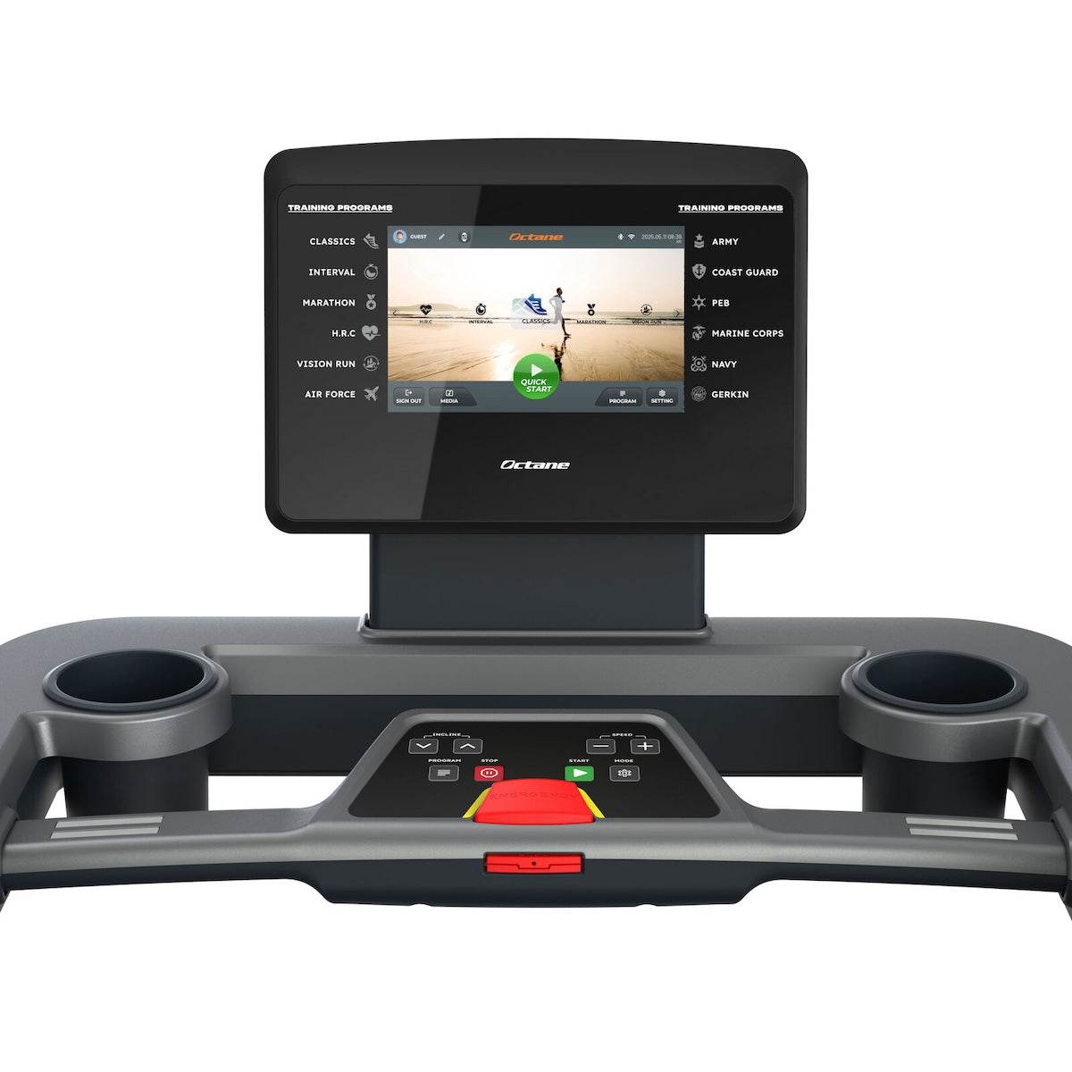 Octane Fitness Treadmill with 10″ Touchscreen