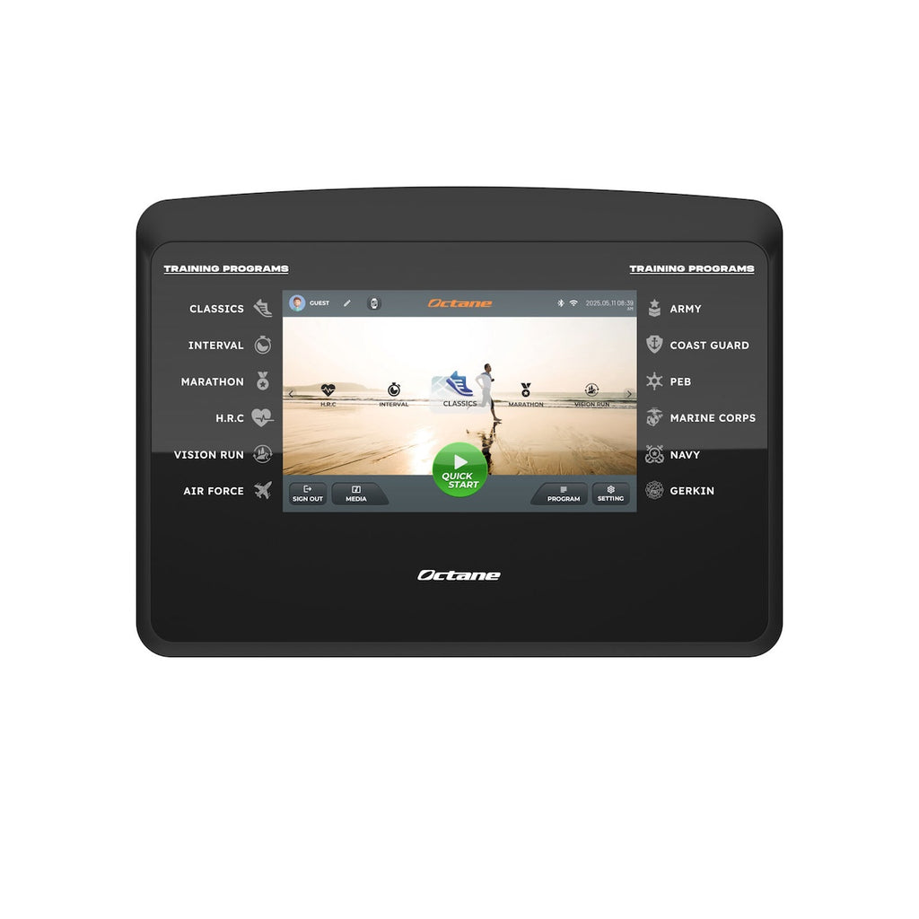 Octane Fitness Treadmill with 10″ Touchscreen