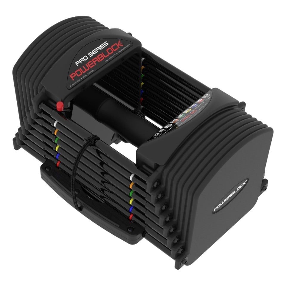 PowerBlock Pro EXP Stage 2 – Adjustable Dumbbells Set (5-70lbs)