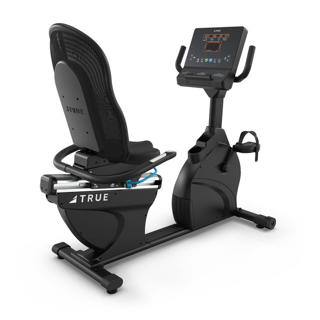 TRUE Fitness Performance Recumbent Bike with Emerge Console