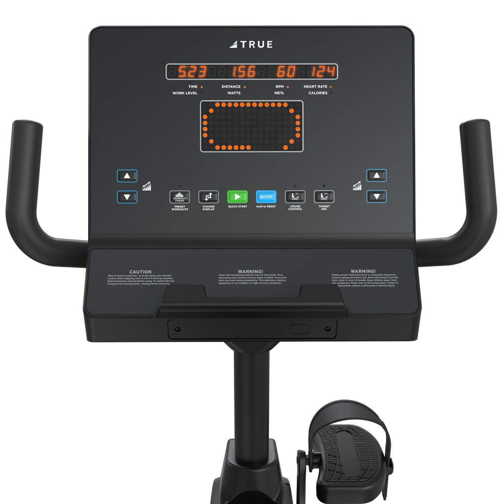 TRUE Fitness Performance Recumbent Bike with Emerge Console