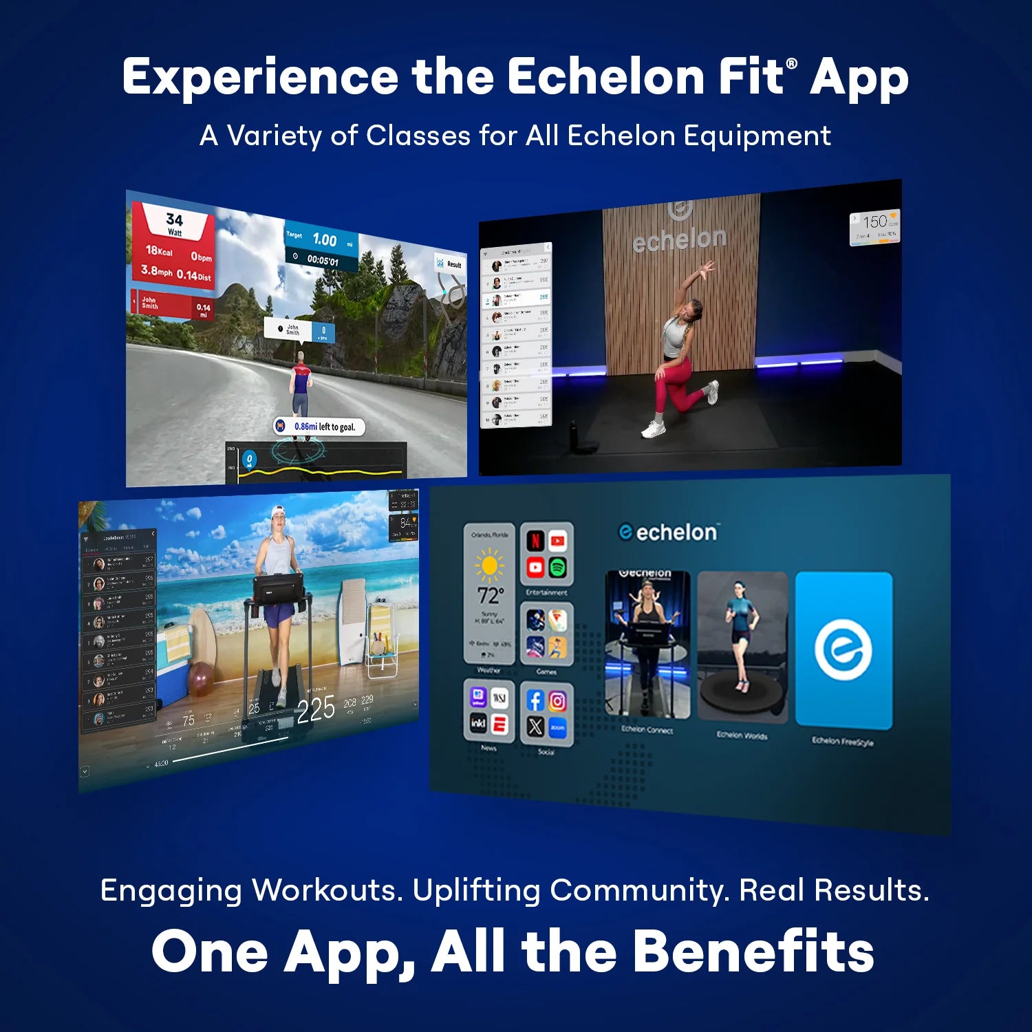 Echelon Stride-6 Autofold Treadmill