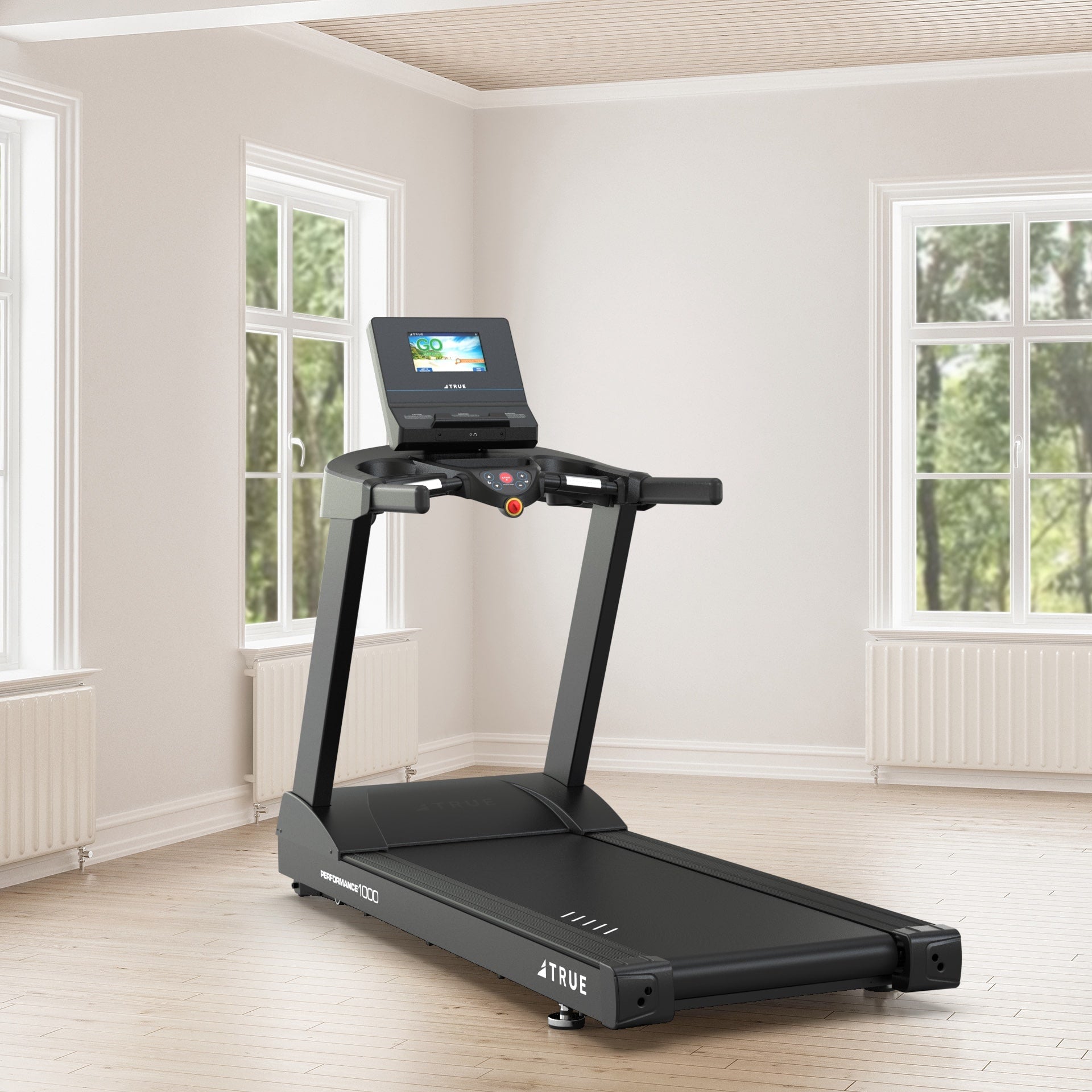 TRUE Fitness Performance 1000 Treadmill with 9″ Touchscreen *Close Out Sale*
