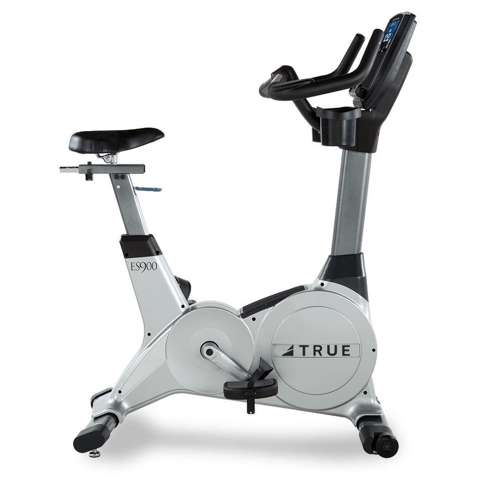 TRUE Fitness ES900 Upright Bike with 9″ Touch Screen