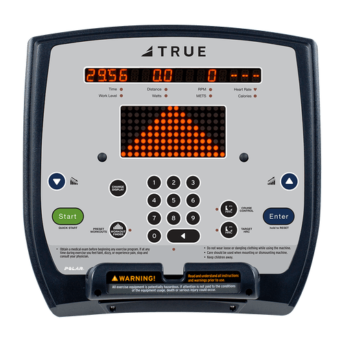 True Fitness ES900 Upright Bike with Emerge Console
