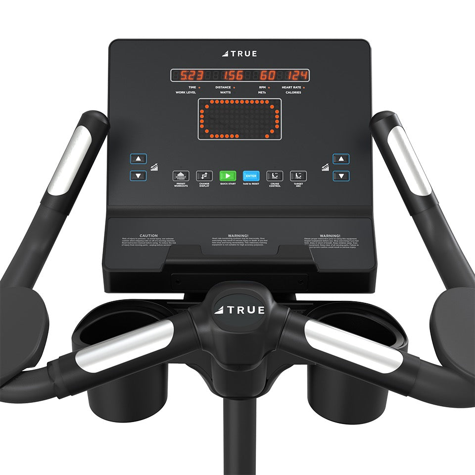 TRUE Fitness Performance Upright Bike with Emerge Console