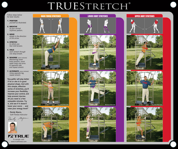 True Fitness Stretch Golf